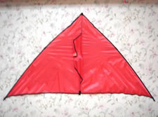 纯色三角风筝